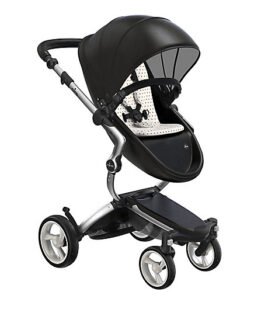 Mima® Xari Aluminum Single Stroller Bundle in Black Beige